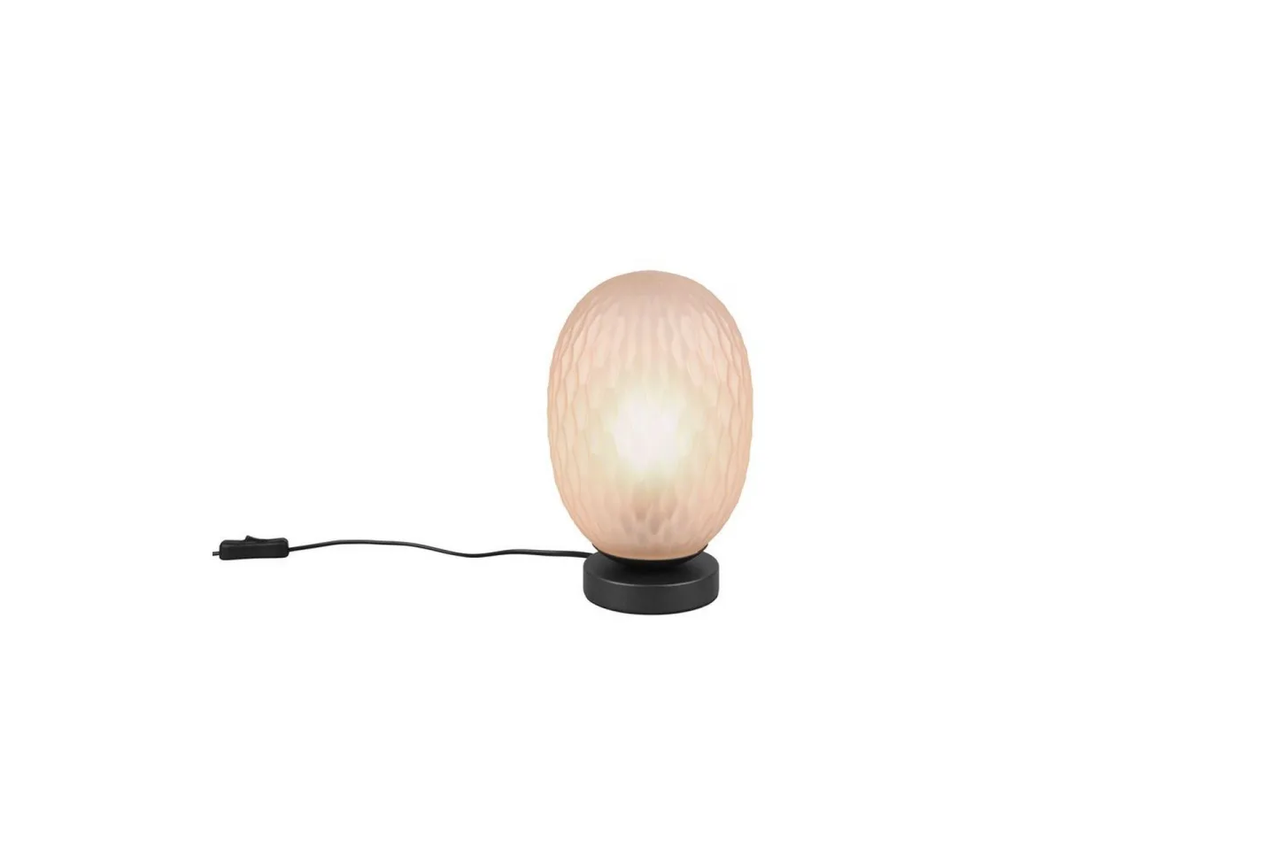 Bordslampa TRIO Facette Mattsvart/bärnsten - Mattsvart/bärnsten