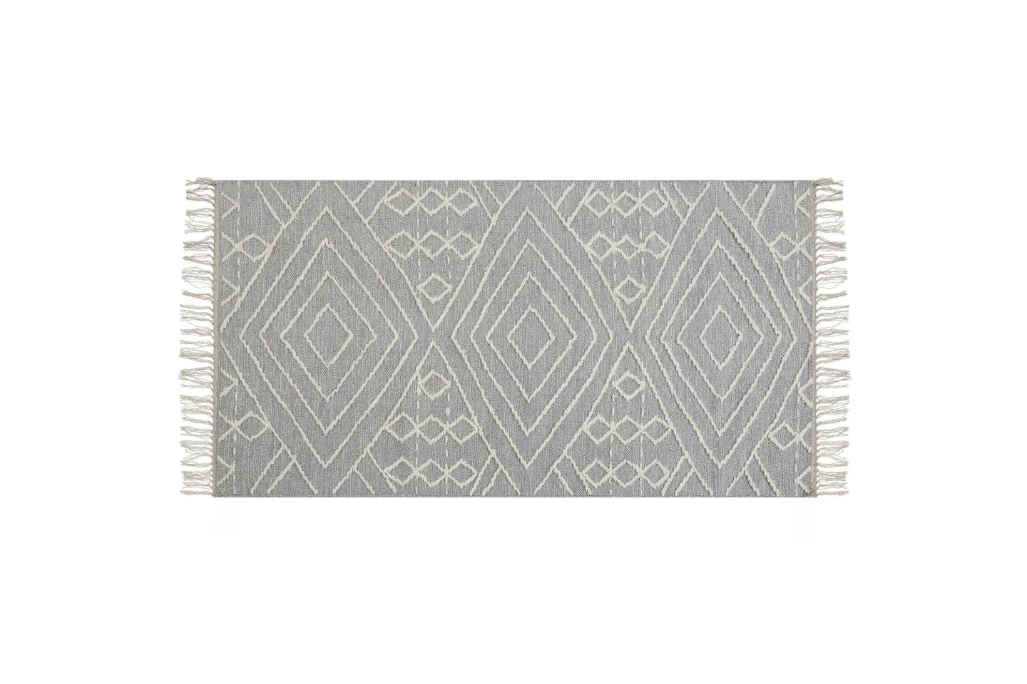 Khenifra Bomullsmatta 80x150 cm - Grå