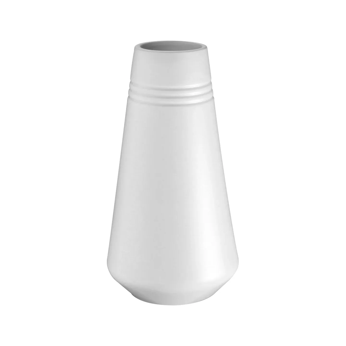 NJRD Lines Vase 22cm Weiß