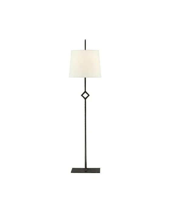 Cranston Buffet Lamp Black/Linen