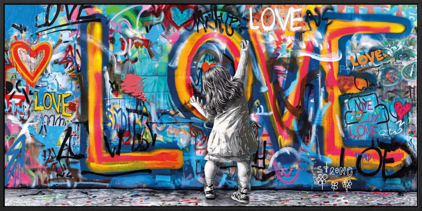 image LAND Gemälde Paint With Love | Schubiger Möbel