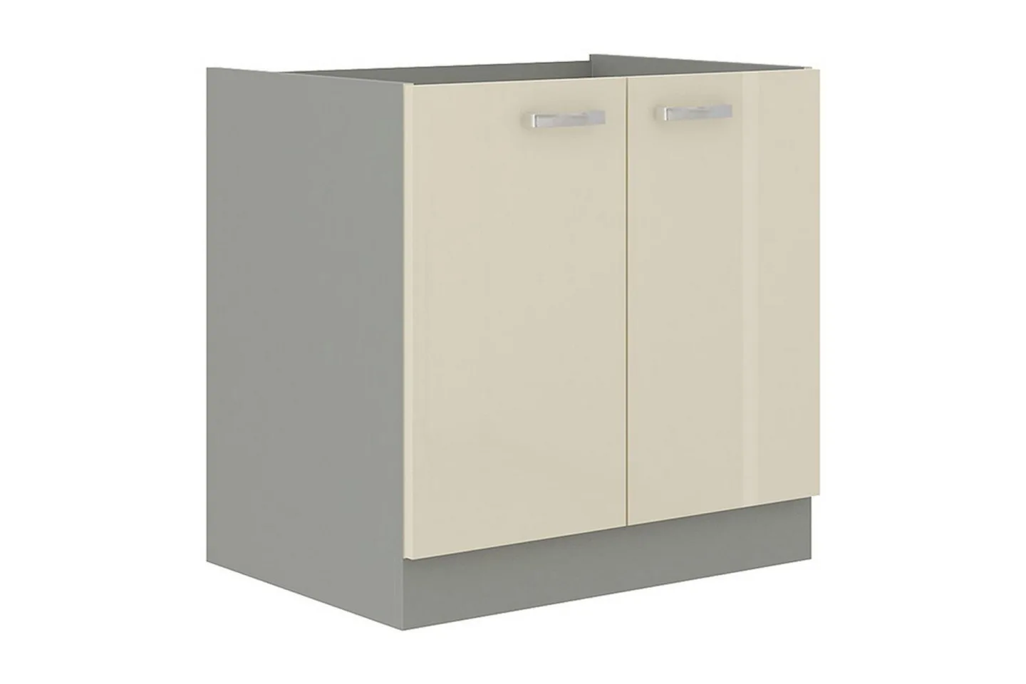 Karmen Skåp för tvättmaskin 80x52x82 cm - Beige/Grå