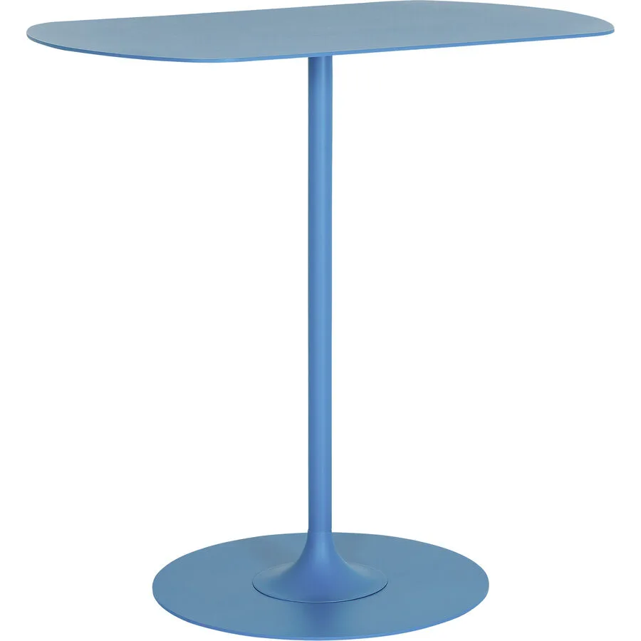 Beistelltisch Tia Blau Stahl 50 cm
