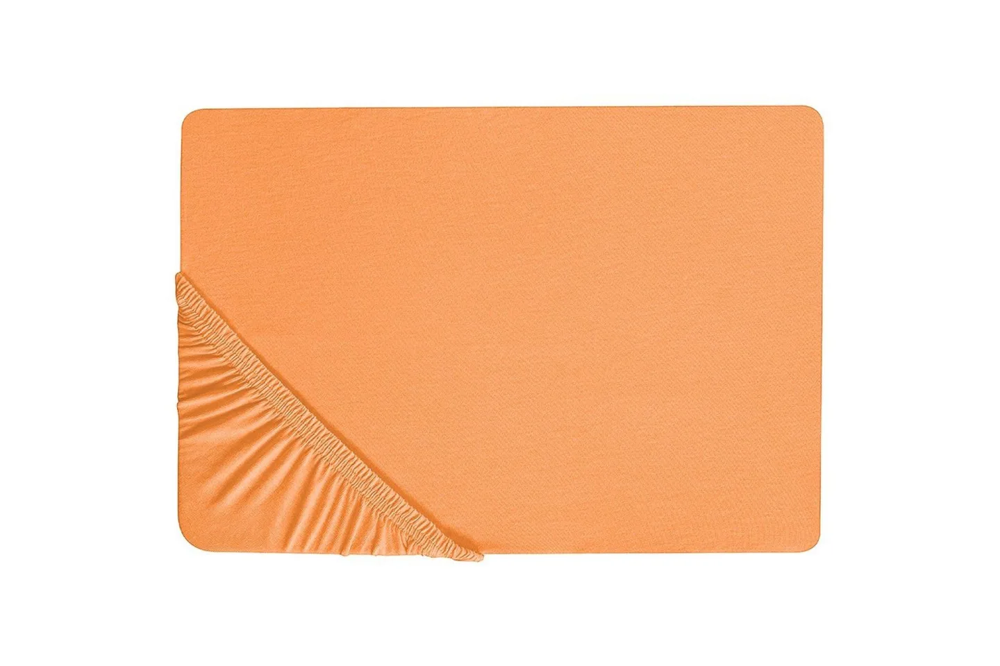 Dra-på-lakan Janbu Orange, 140x200 cm - Orange, 140x200 cm