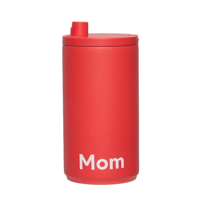 Design Letters Design Letters Reisebecher 35 cl Mom-Coral