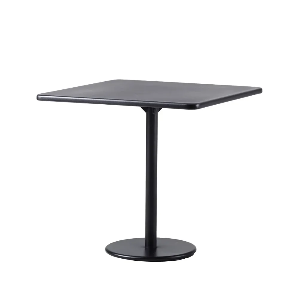 Cane-line Go cafébord 75x75 cm Lava grey-lava grey