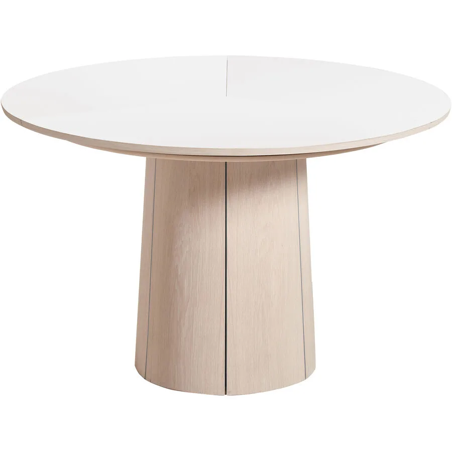Tisch Skovby Braun Holz 123 cm - Farbe: natur - Material: Eiche - Tisch