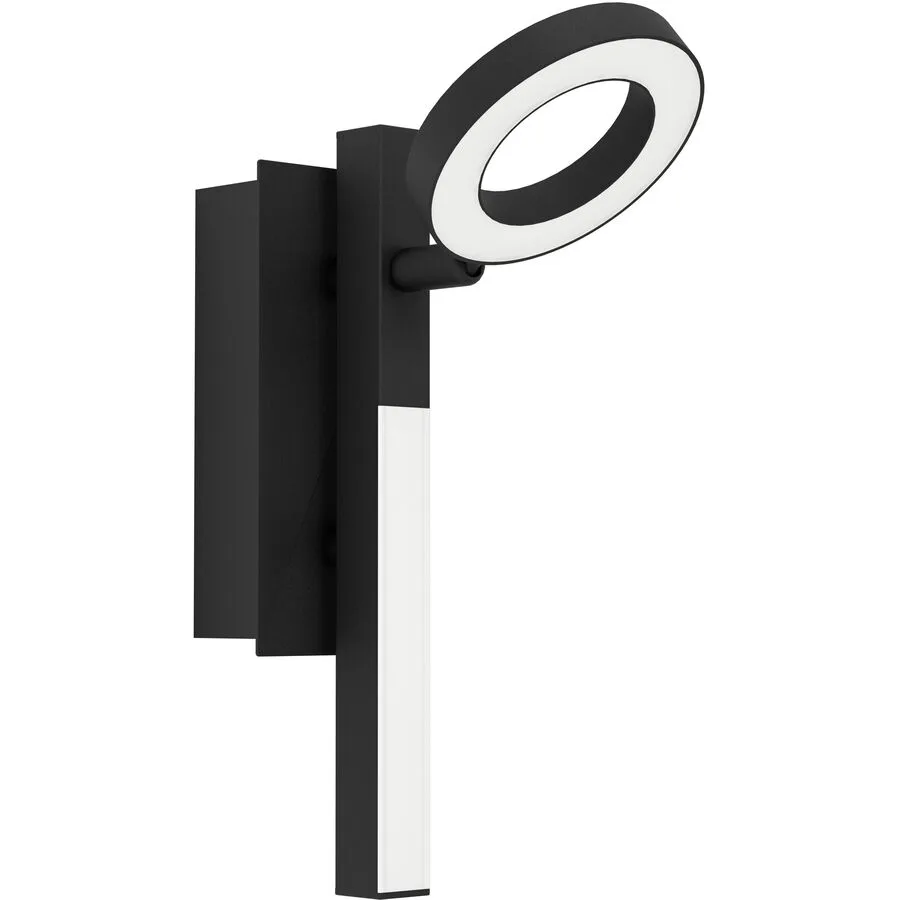 Eglo Spot Cardillio 2 Schwarz Aluminium/Stahl 6.5 cm 22.5 cm - LED - Lichtfarbe: Warmweiss - LED Energiesparlampen