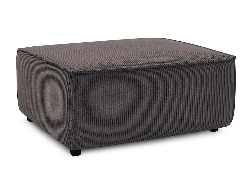 Hocker BOBOCHIC NIHAD 70x100x44cm cord-stoff rotbraun
