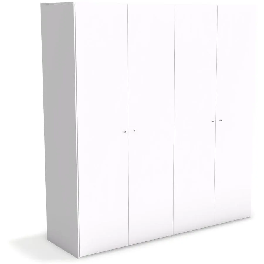 Kleiderschrank Window weiss Holzwerkstoff B 197 cm - Möbel Konfigurator: Traummöbel individuell zusammenstellen
