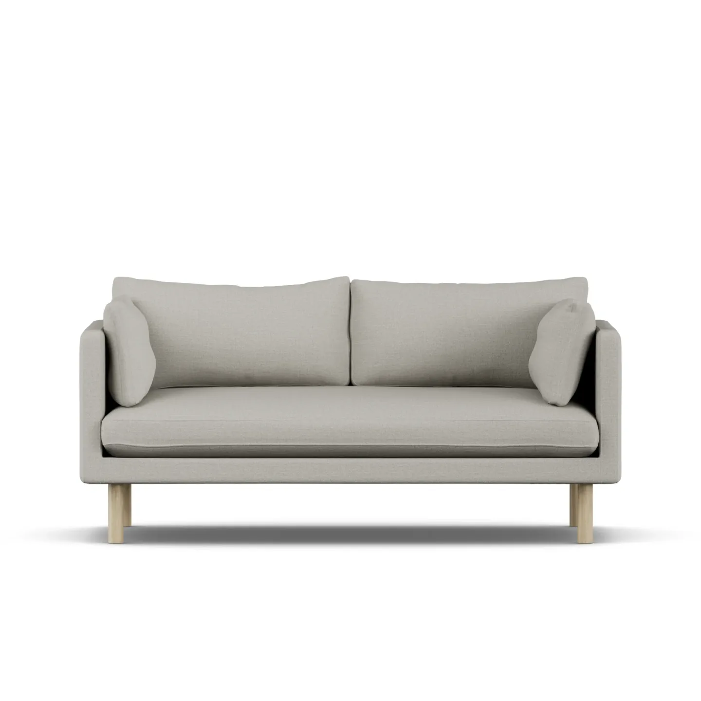 1898 Linnevik Sofa Same Grey 6673-Eiche weiß geölt, 2-sitzig