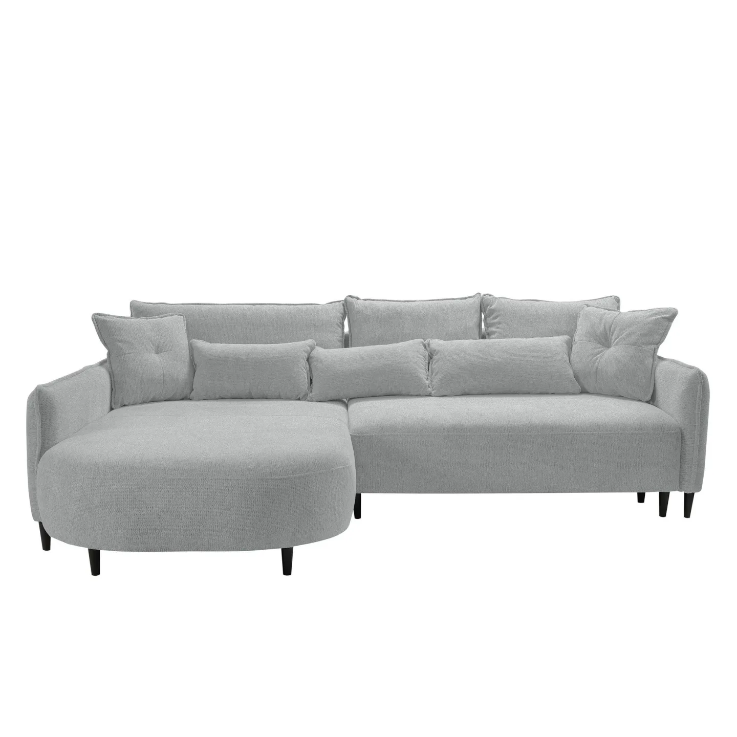 Bornalle 3-sits Bäddsoffa med divan - grå