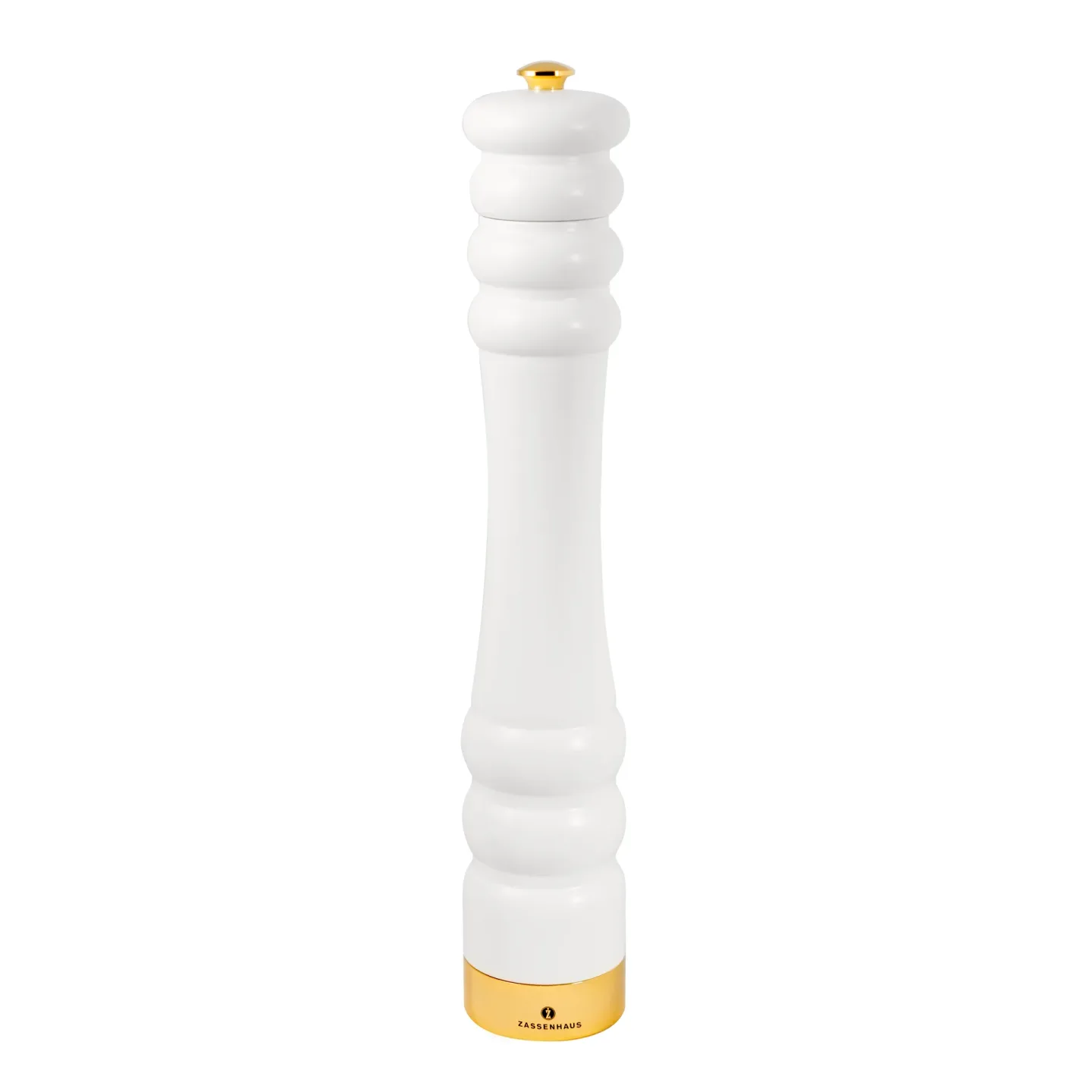 Zassenhaus München kryddkvarn matt 35 cm Vit-guld