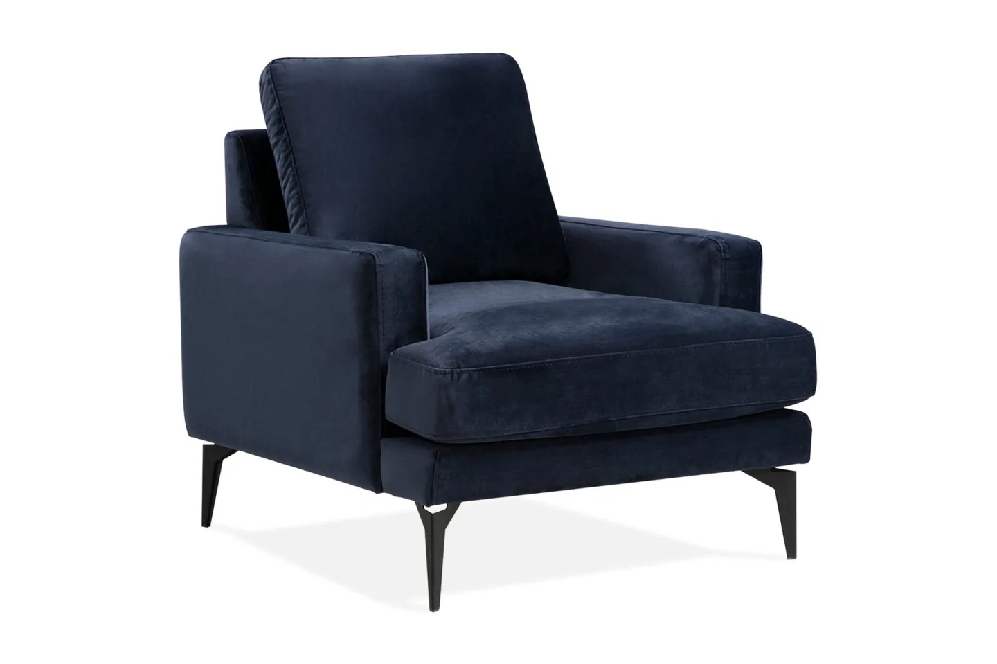 Mukes Fåtölj med Armstöd - Blå