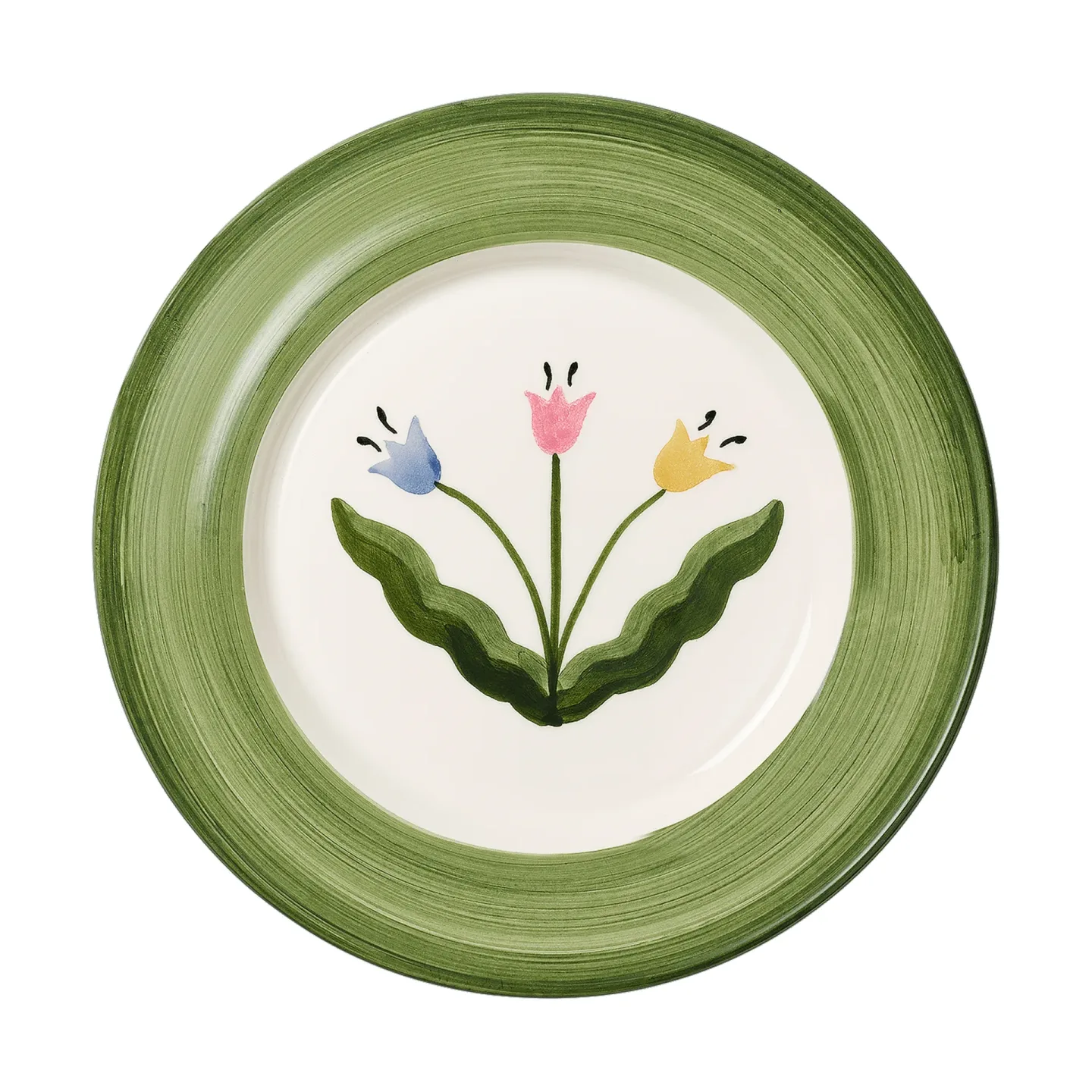 Pick a Poppy Madelen Möllard Tulip Salatteller Grün, 22 cm