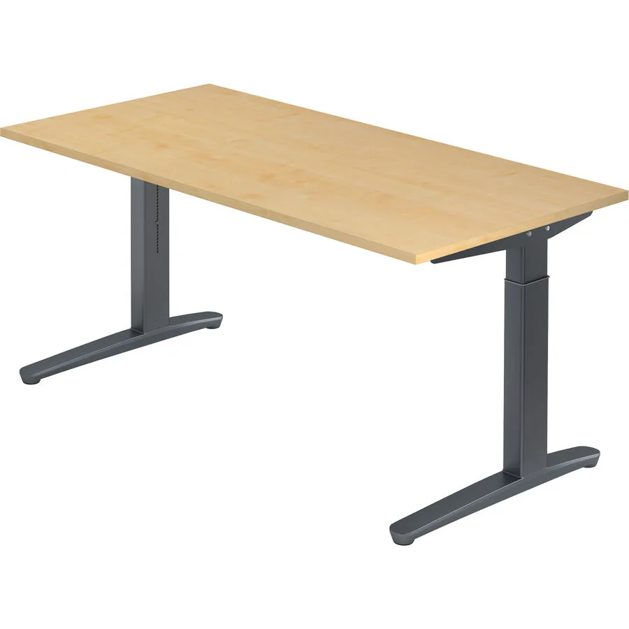 Schreibtisch Office Ahorn Holzwerkstoff B 160 T 80 cm