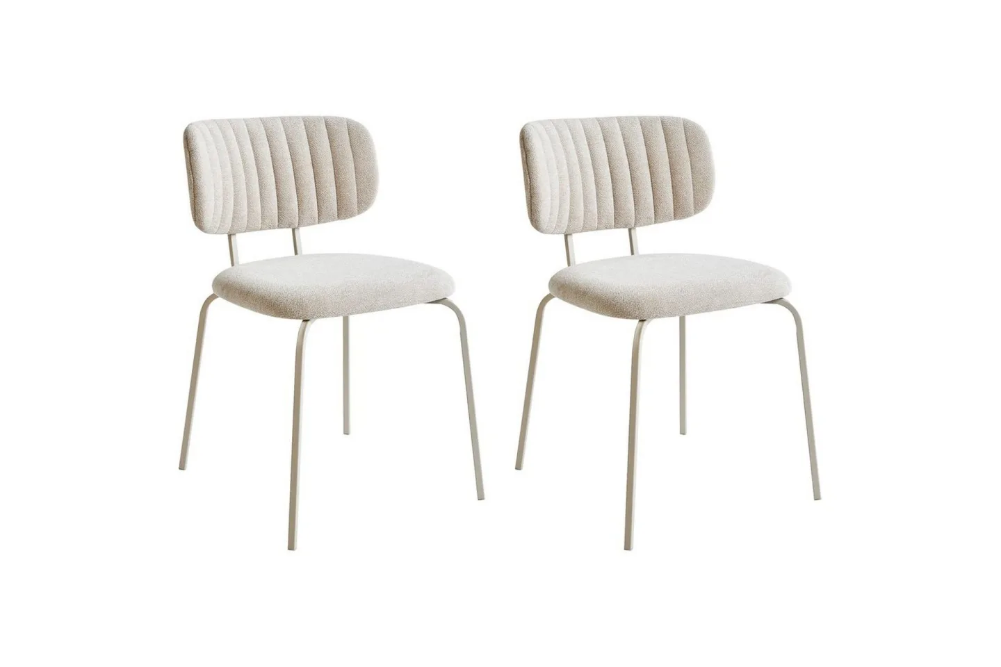 Set med 2 matstolar Irins -
