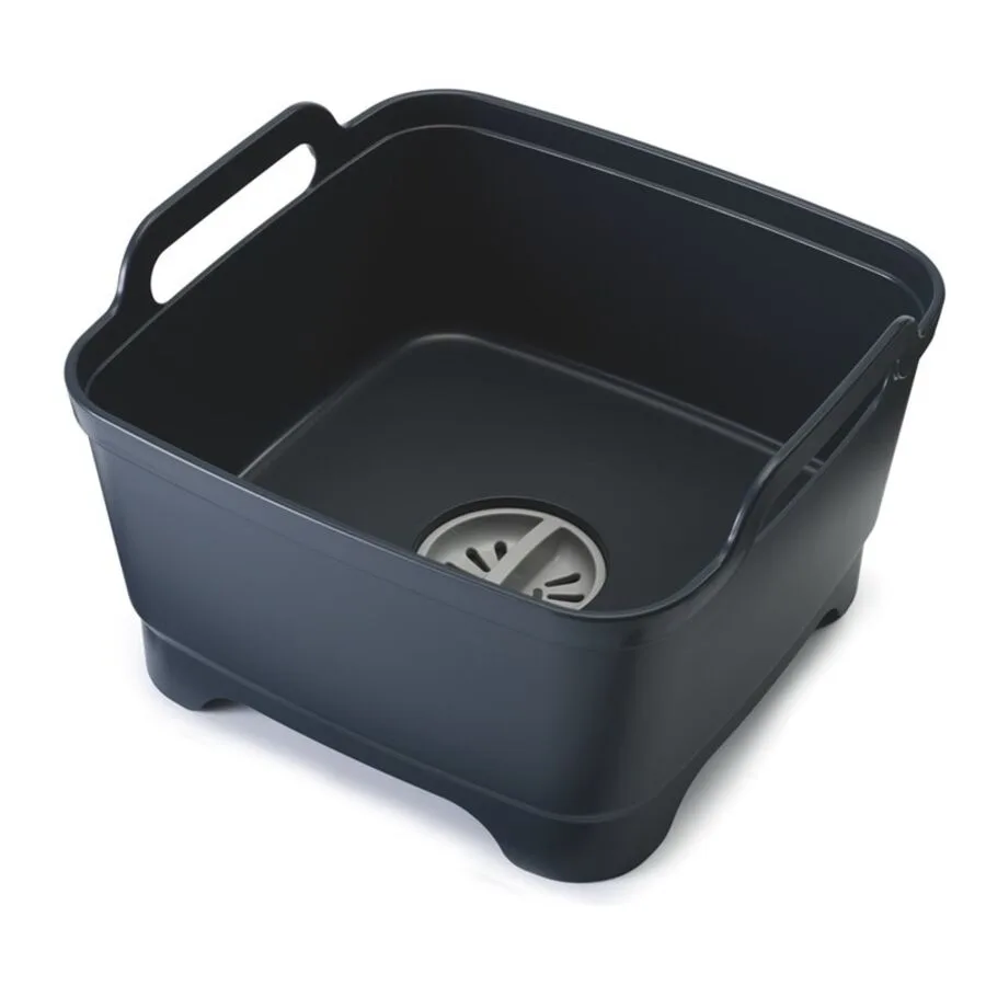 Waschbehälter Joseph Joseph Wash&Drain Schwarz Kunststoff 31.5 cm 30 cm - Material: Polypropylen