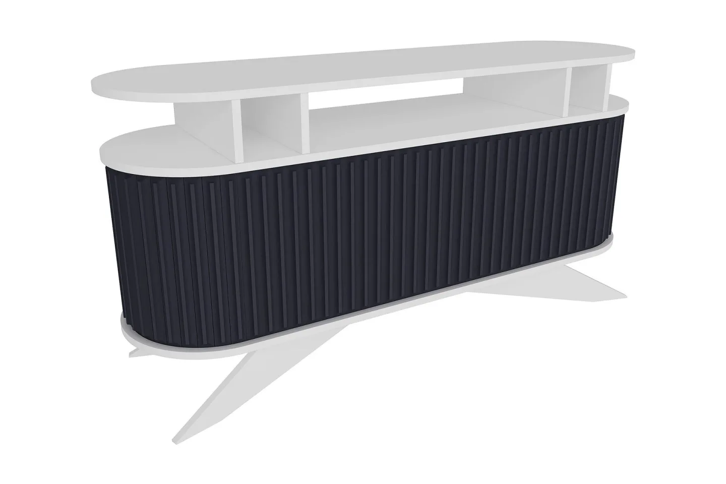 Andifli Sideboard 43x75x150 cm - Vit