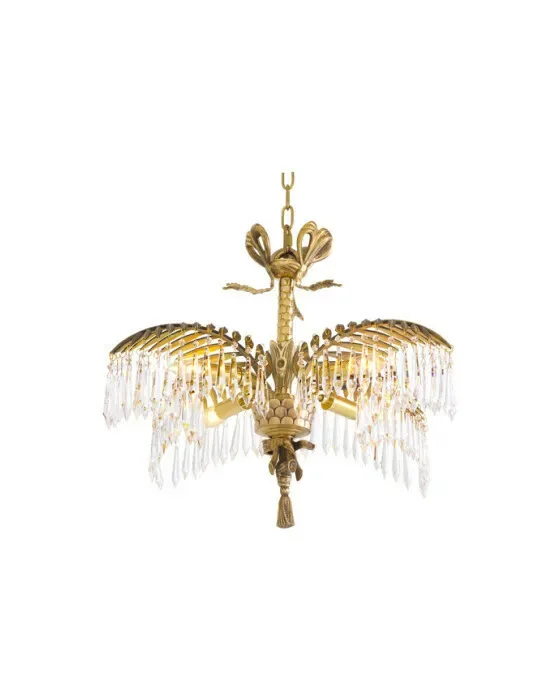 Hildebrandt Chandelier Brass
