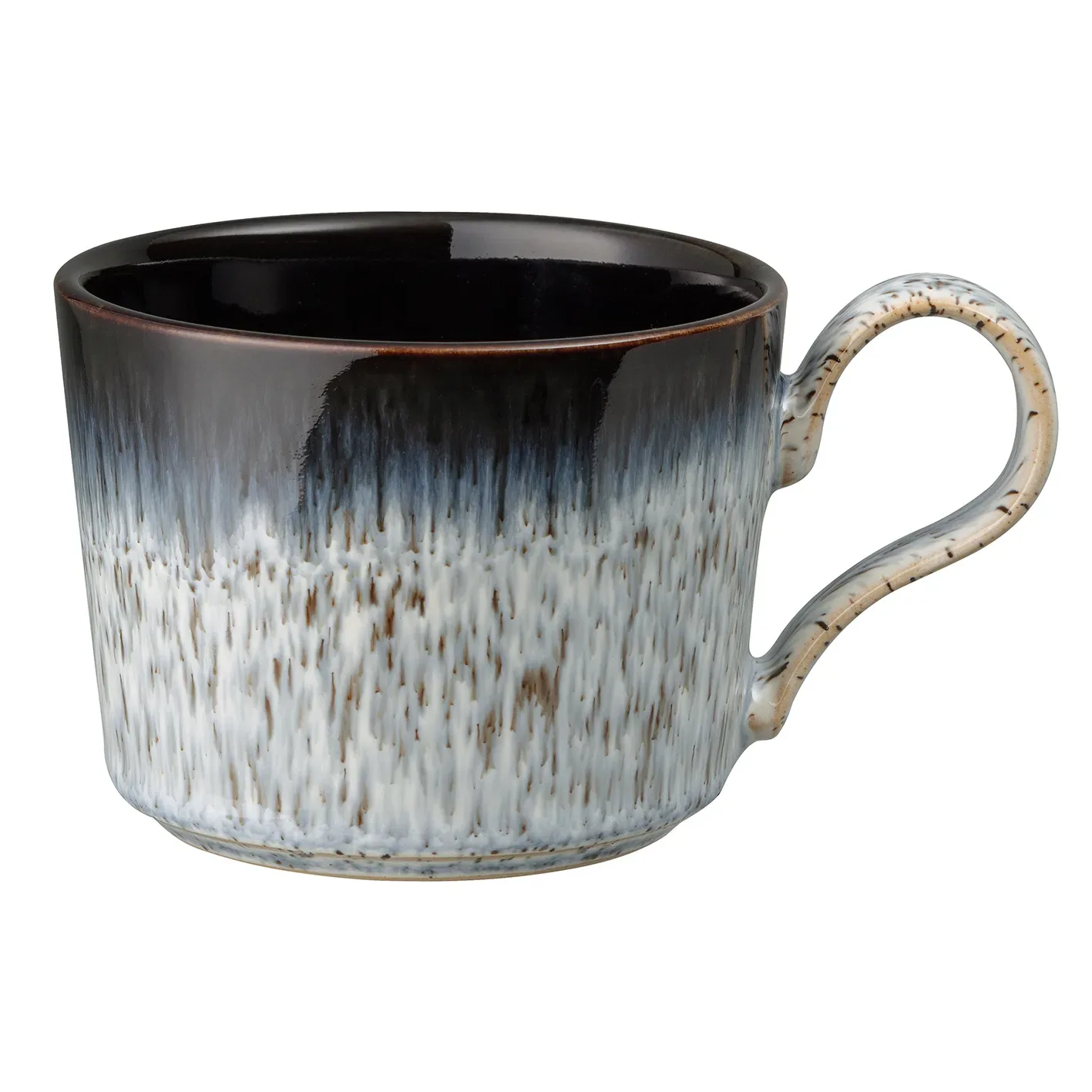 Denby Halo Brew tekopp 26 cl Blå-grå-svart