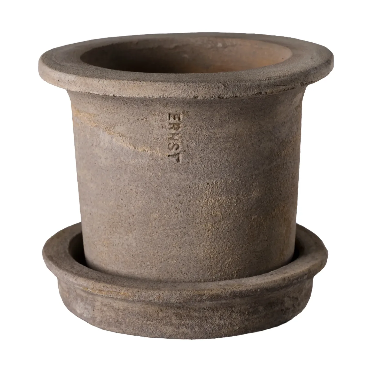 ERNST Ernst Terrakotta-Topf mit Untersetzer Ø12x10 cm