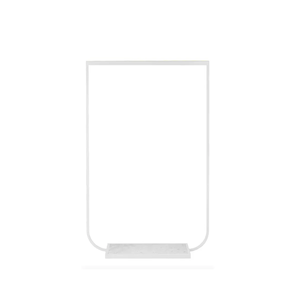 Asplund Tati klädhängare white, small, carrara marmor