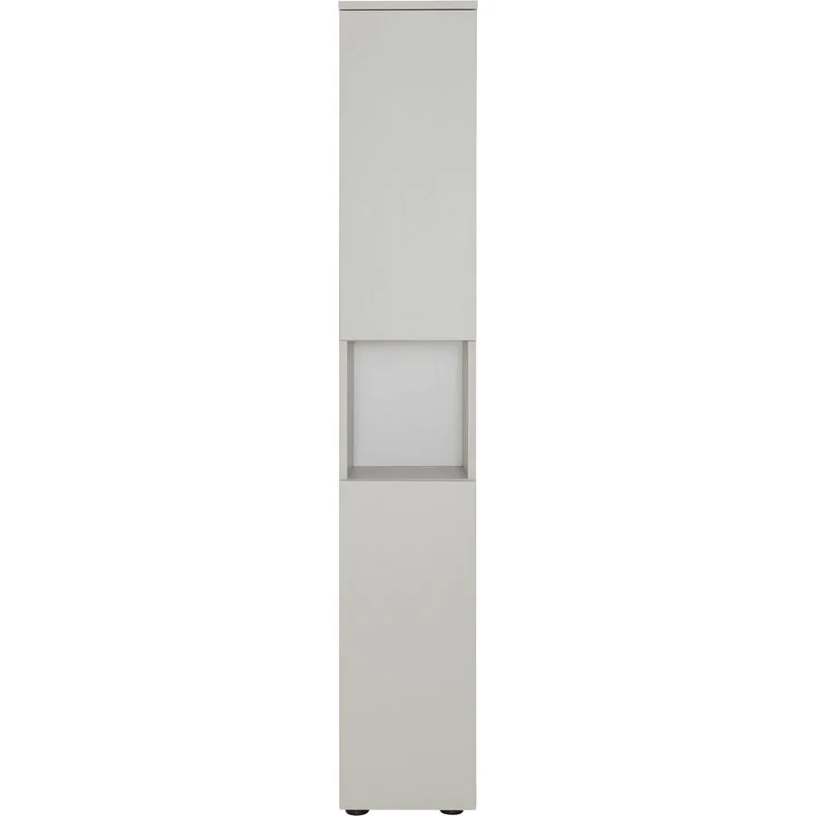 Badmöbel Xenia hellgrau Holzwerkstoff B 30 T 35 H 177 cm