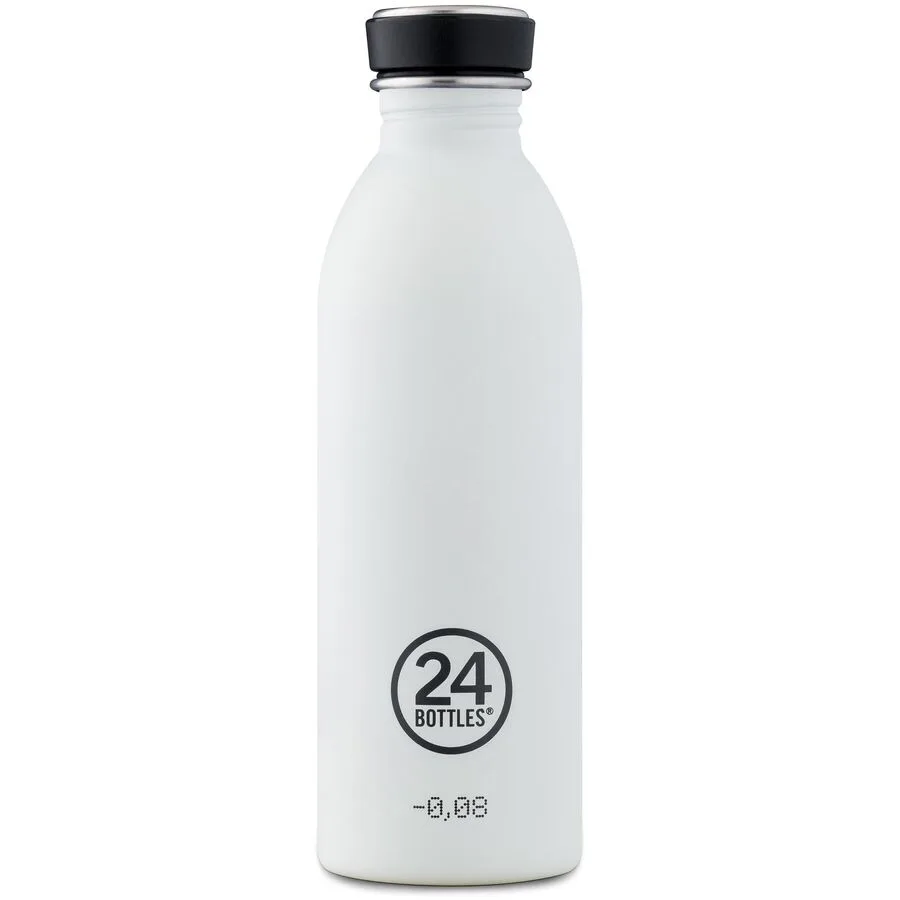 Trinkflasche 24 Bottles Ice White 500 ml B 6.5 cm