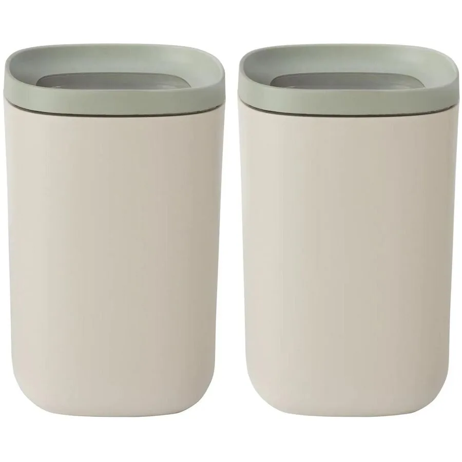 Vorratsbehälter-Set BergHOFF Grün, Grau, Grau Kunststoff T 11 cm Set