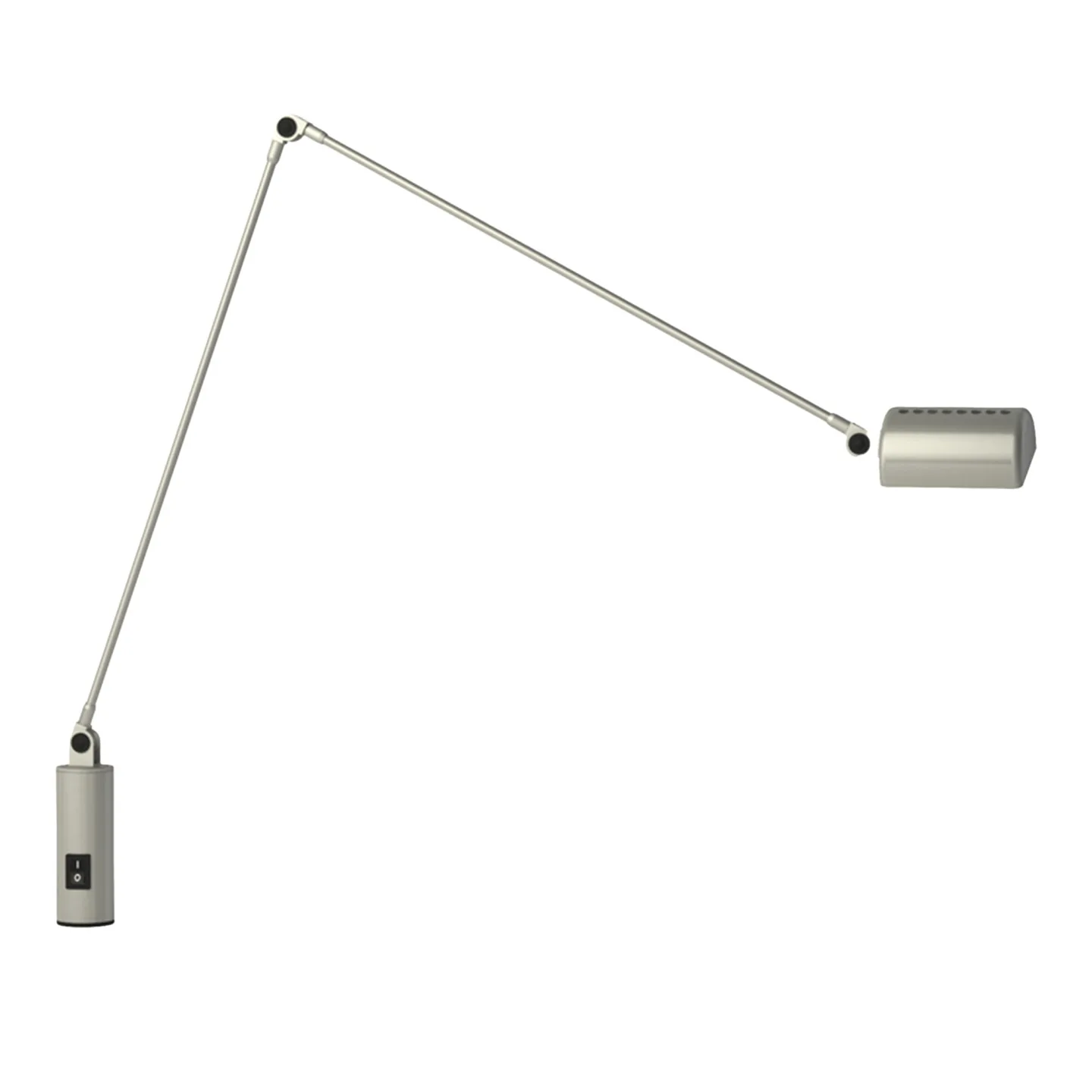 Lumina - Daphine Cilindro bordslampa brushed nickel - Bordslampor - Tommaso Cimini - Brons - Metall