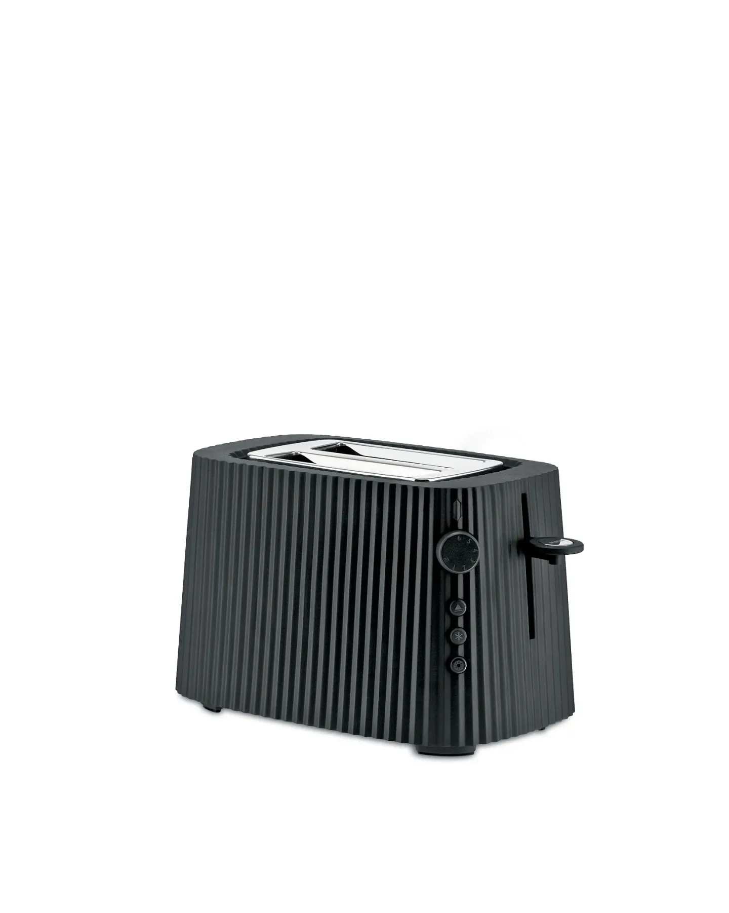 Alessi Plissé Toaster Schwarz
