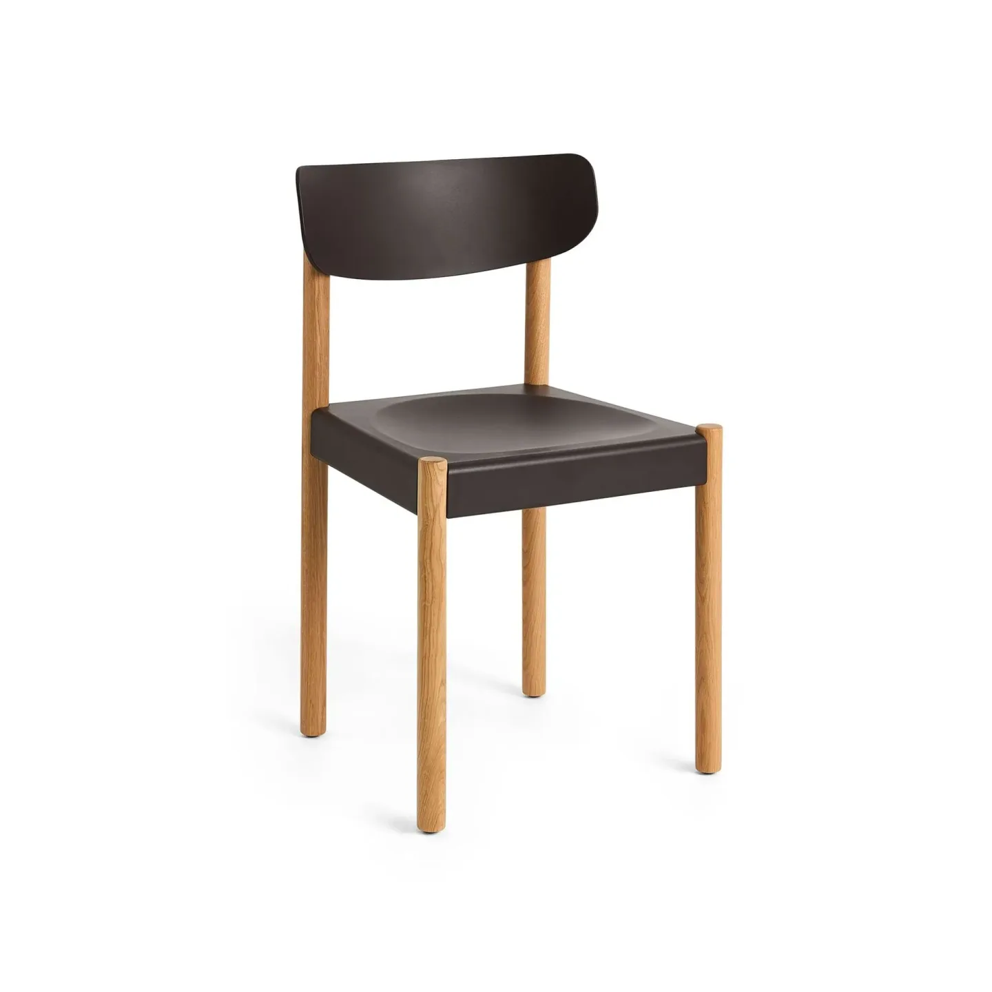 HAY Pack Chair 10 stol Oljad ek-graphite brown
