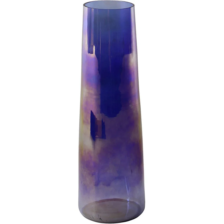 Vase Urban Blau Glas 24 cm