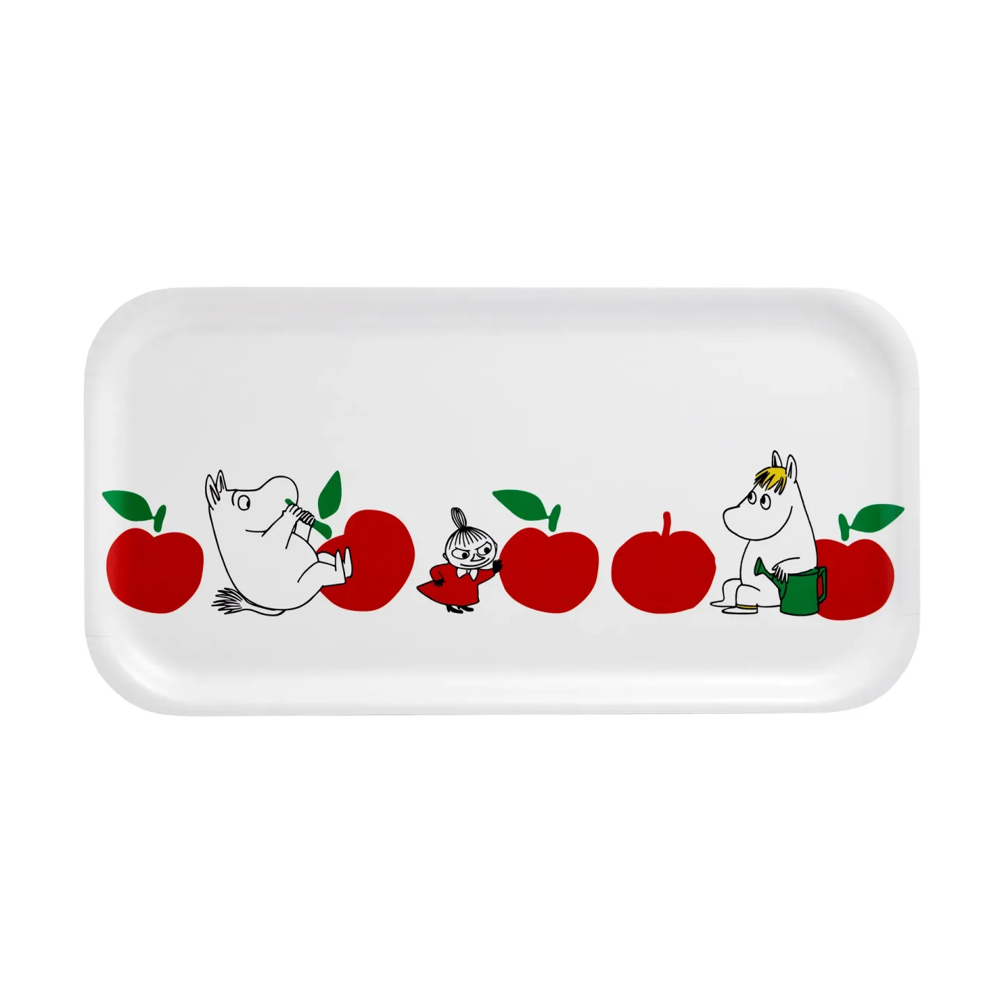 Muurla Mumin Tablett 22x43 cm Joyfull Apples