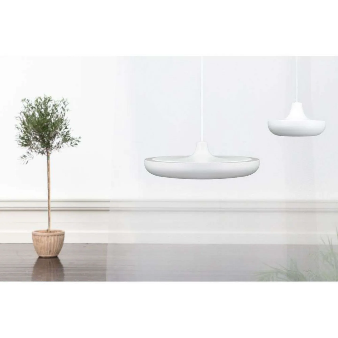 Cassini Mini Pendel White - UMAGE - Stue - Metal