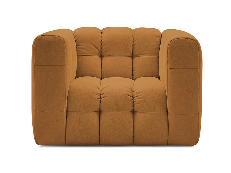 Sessel BOBOCHIC ULYSSE Stoff gelb
