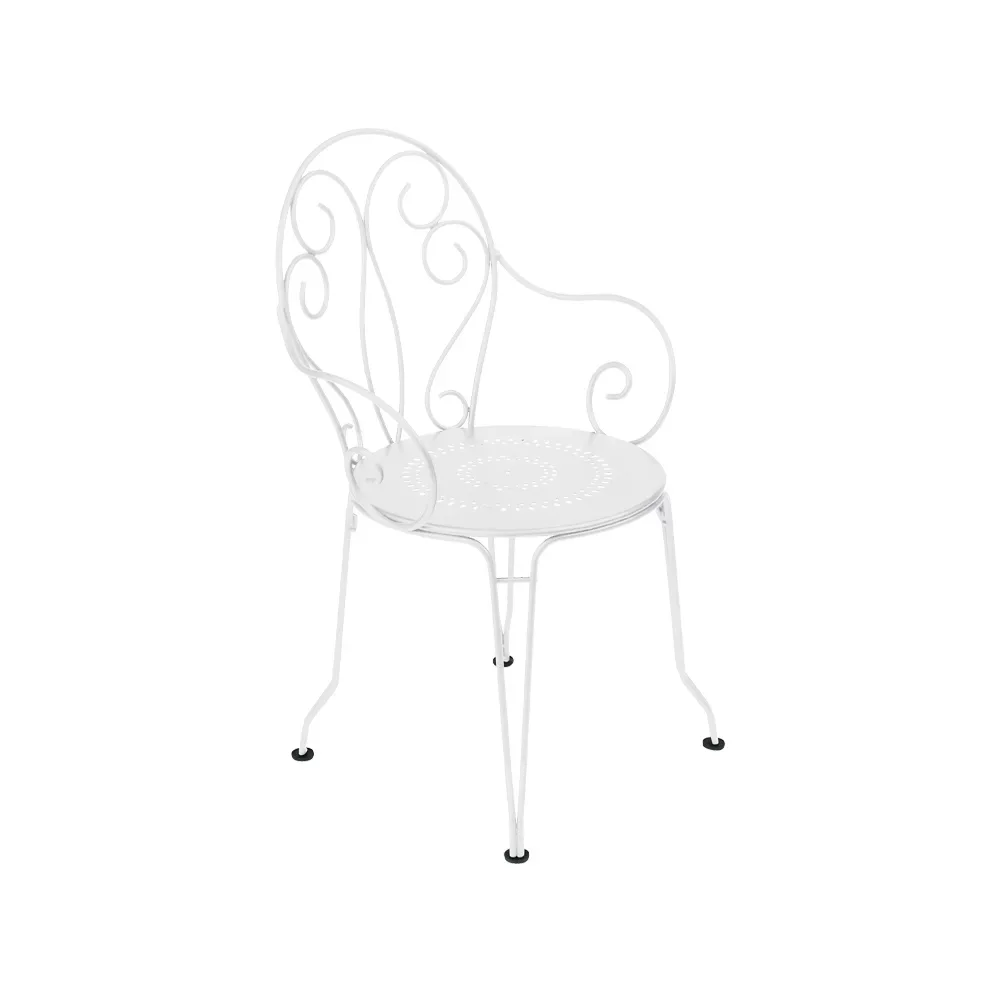 Fermob Montmartre karmstol Cotton white (vit)
