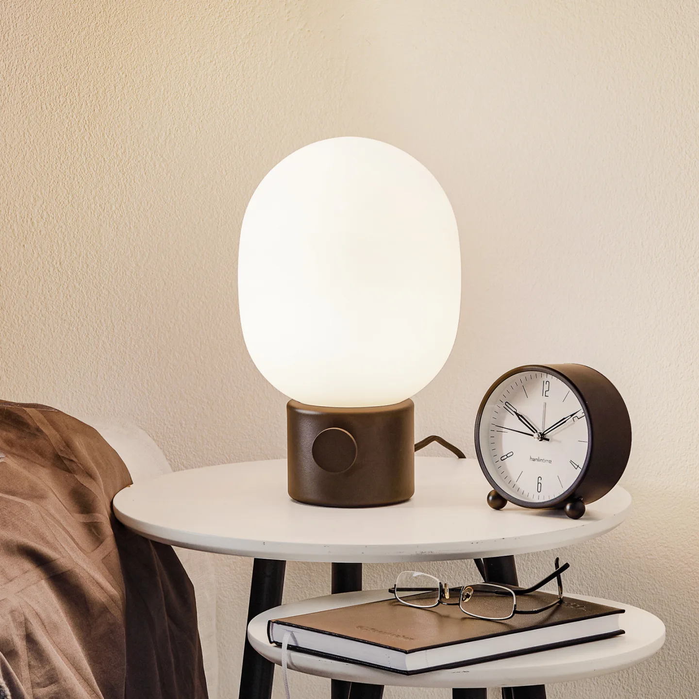 JWDA Tischleuchte S Black - Audo Copenhagen - Wohnzimmer - Design - Glas
