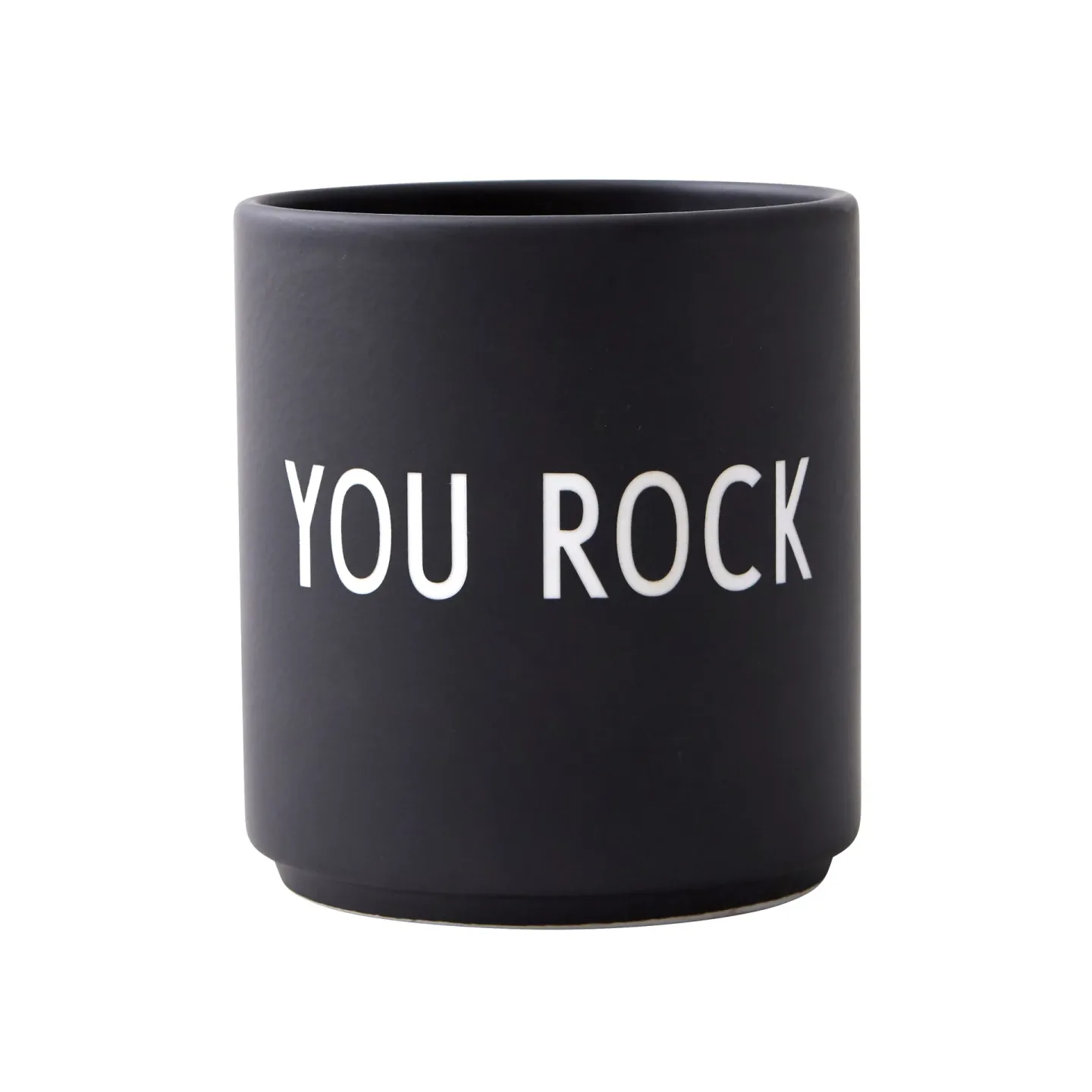 Design Letters Design Letters favoritkopp 25 cl You rock-black