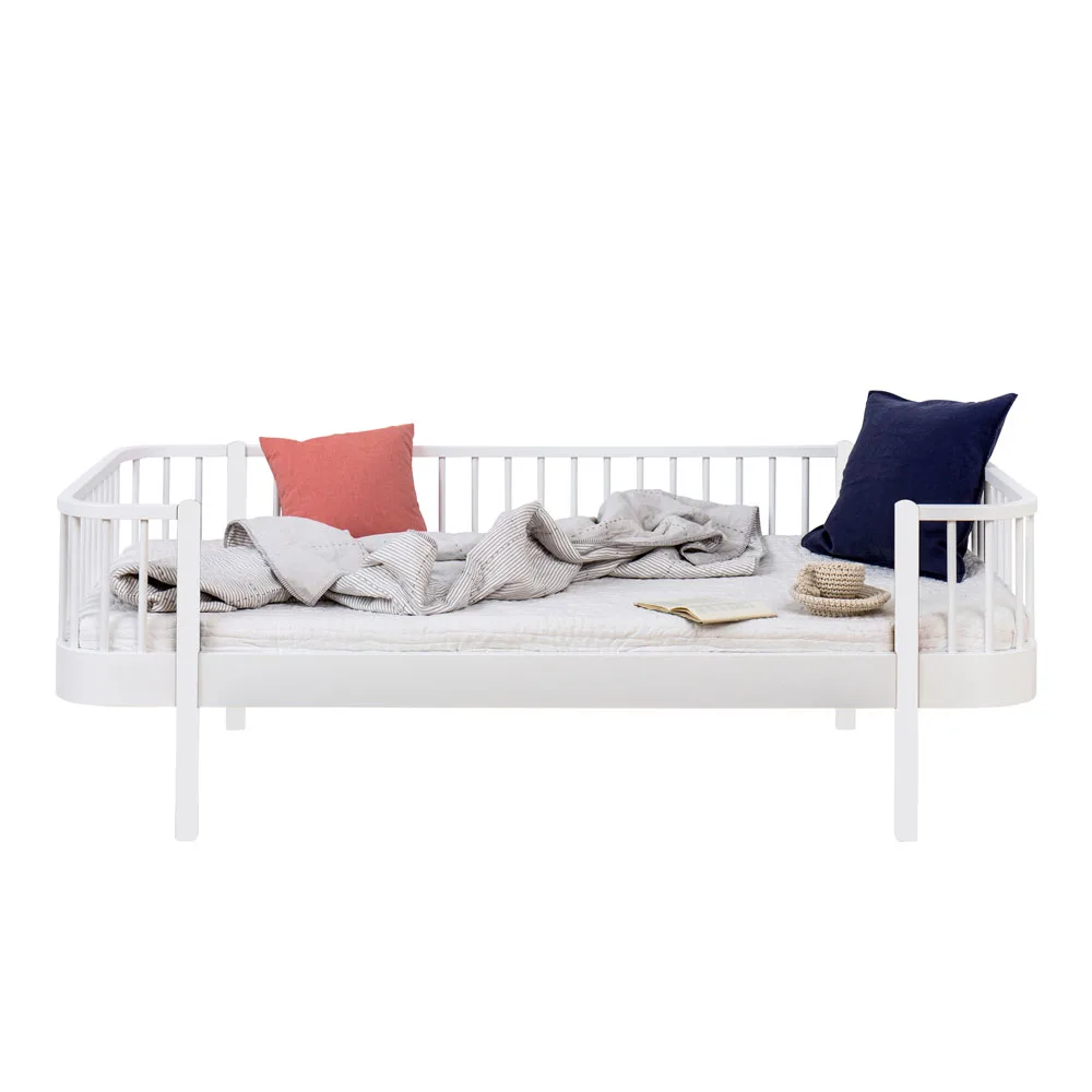 Oliver Furniture - Wood Dagbädd Vit - Spjälsängar och barnsängar - Søren Rørbæk - Vit