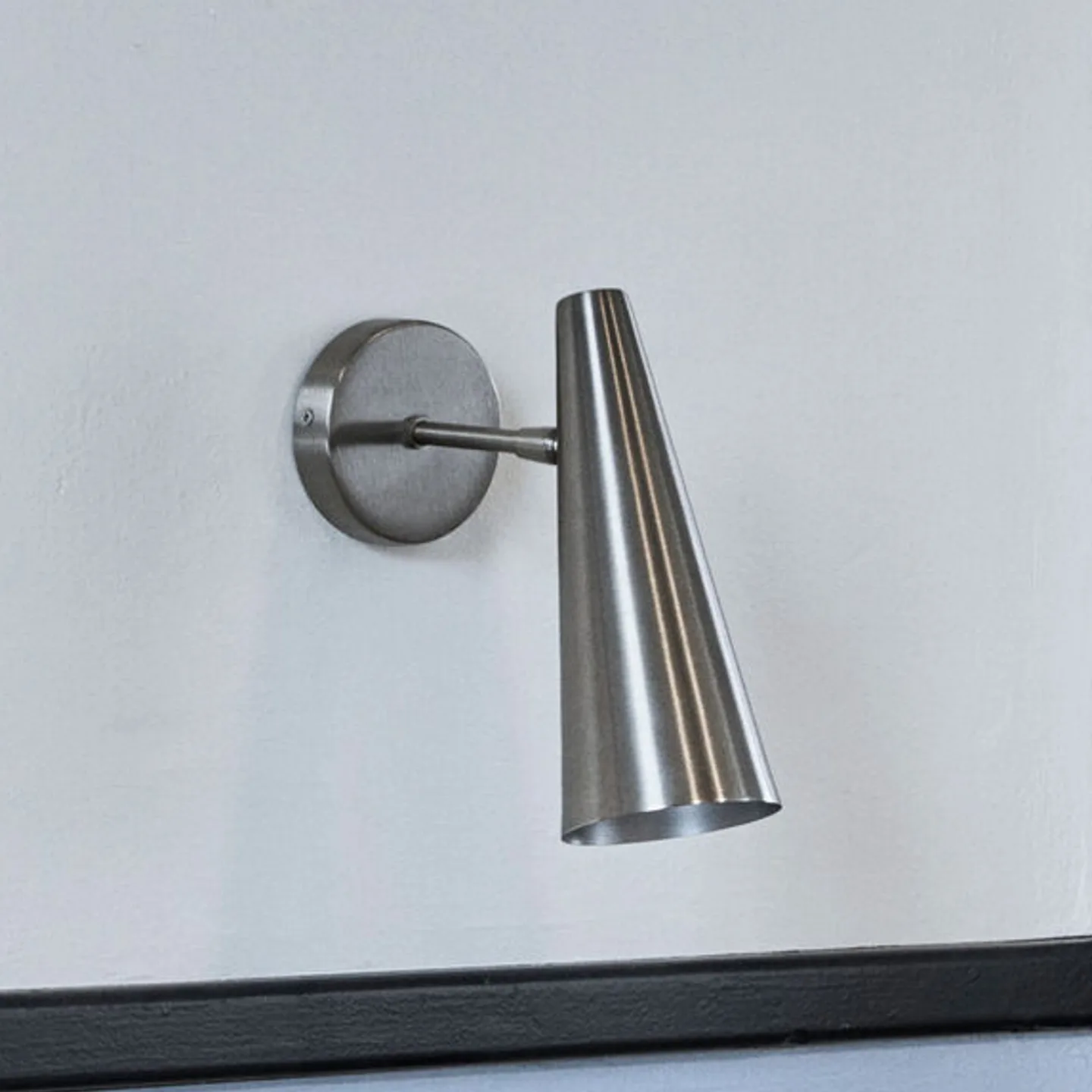 Precise Wandleuchte, silber, 21 cm, Stecker - House Doctor - Wohnzimmer - Design - Metall - Einflammig
