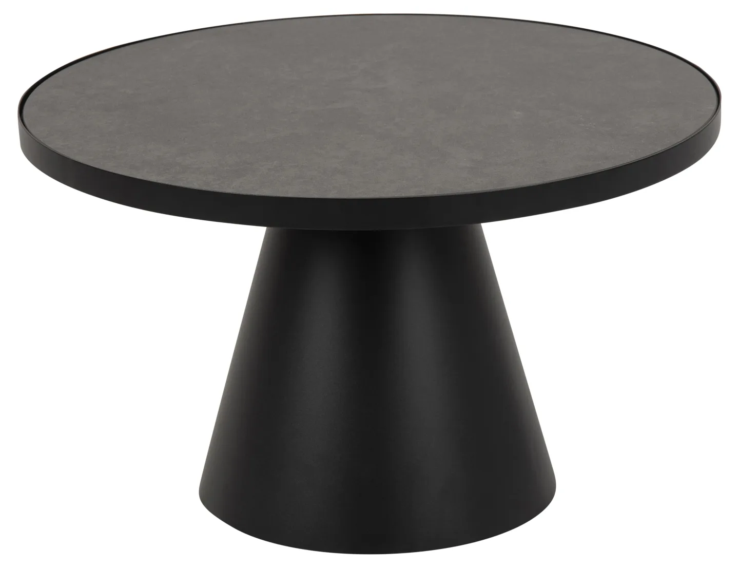 Sun Couchtisch Ø65 cm schwarz.