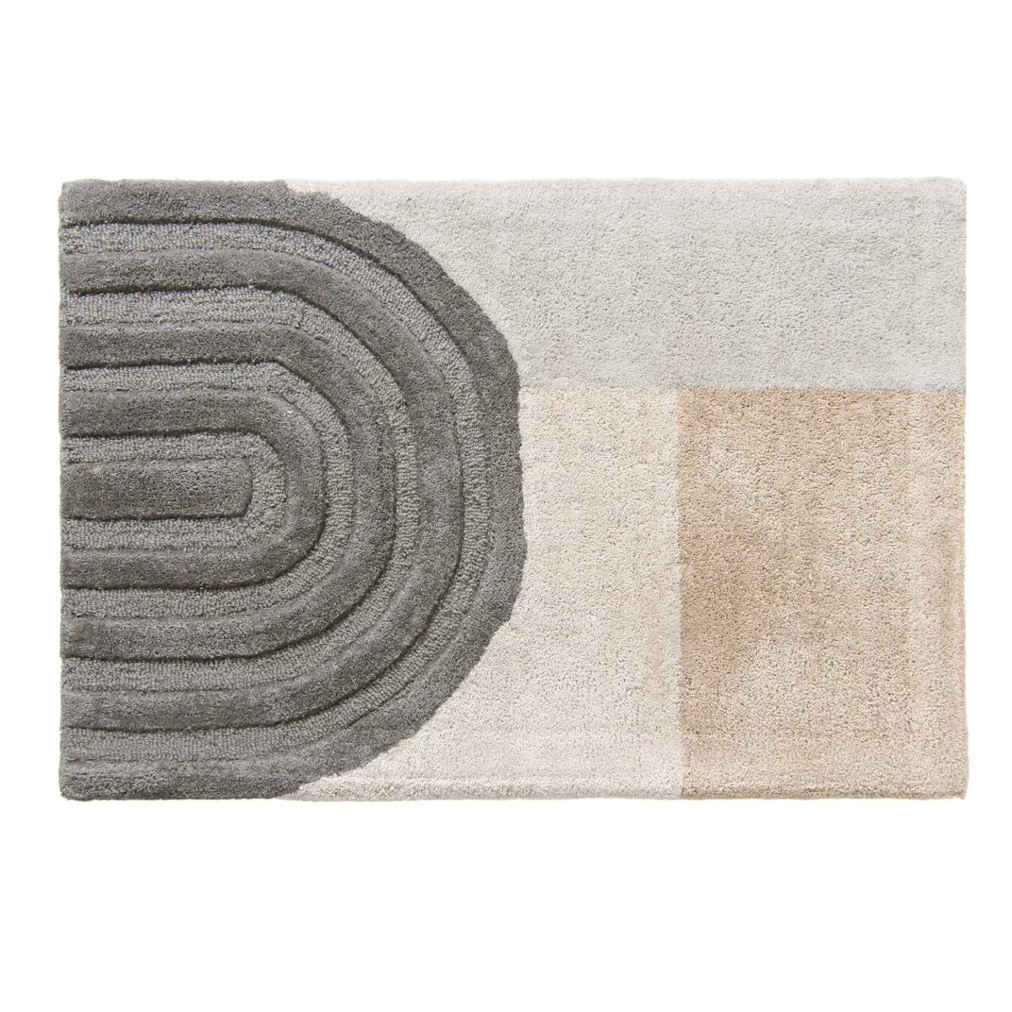 Dørmatte - Anila (grå/multi) (Størrelse: 60 x 90 cm)