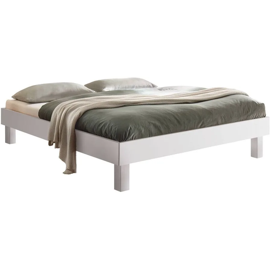 Hasena Bett Ferizeya Weiss MDF 120 x 200 cm