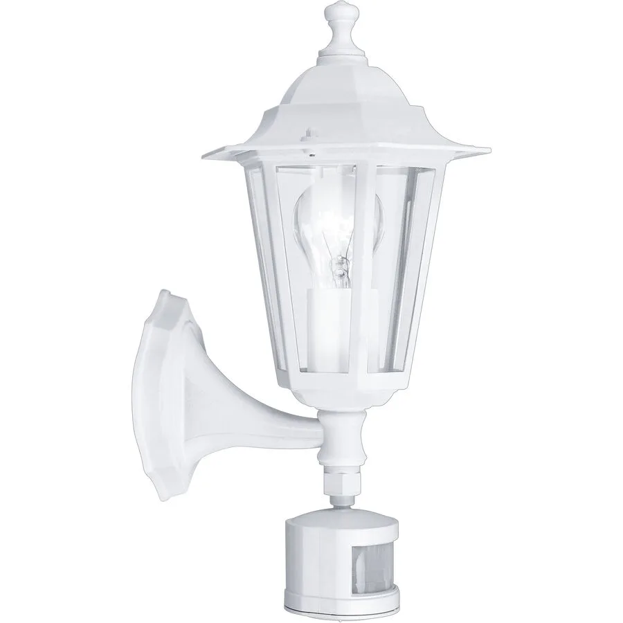 Eglo Wandlampe aussen Laterna 5 Weiss Aluminium 36 cm - Material: Aluguss