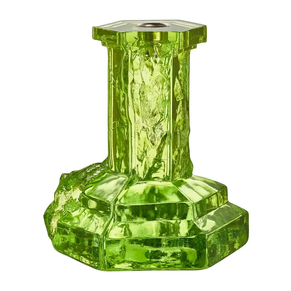 Kosta Boda Rocky Baroque Kerzenhalter 175mm Kryptonit