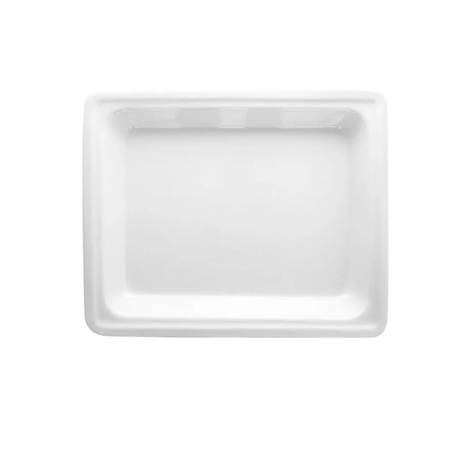Lagotto Schale Buffet GN Weiss Porzellan 32.5 cm 4 cm