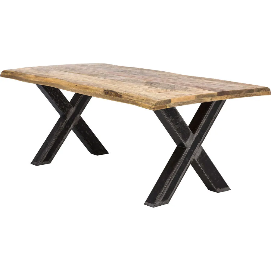 Esstisch Ralf natur Mango Massivholz B 180 T 90 cm
