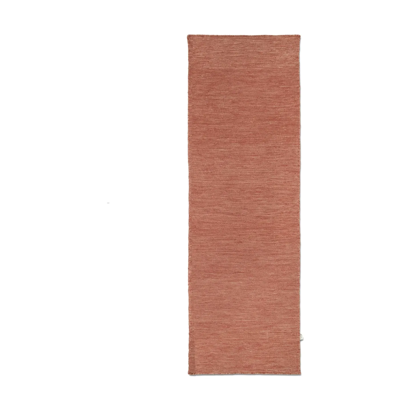 Plain gångmatta coral